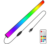 Under Monitor Light Bar RGB Dreamcolor Ambient Neon Sign with Remote Controller for Game Room Decoration Gaming Setup Desk Lamp