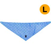 Totto España Pañuelo para Mascotas Doble Cara Estampado Estrellas - Talla L