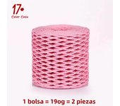 190g Raffia Yarn, Straw Paper Yarn Made in Bamboo Fiber, Handmade DIY Materials, Suitable for Making Summer Hat, Slippers, Bags, Cup Sets, Various Cute Ornaments, Hanging Ornaments, Ropes for Wrapping Gift Boxes and Bouquets, Etc. 1 Bag = 190g = 2