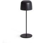Ledkia Lámpara de Mesa LED Portátil para Exterior Aluminio con Batería Recargable Wink Beige