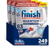 Finish Powerball Quantum Infinity Shine 249 pastillas para lavavajillas