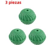 1-5pcs Eco Friendly Laundry Balls Natural Washing Machine Balls Reusable Laundry Detergent Alternative for Washing Machine Green