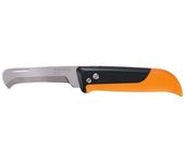NAVAJA PLEGABLE PARA RECOLECCION E INJERTOS, FISKARS K80. LONGITUD DE HOJA 6 CM
