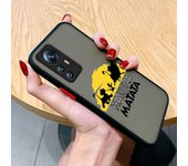 Lion King Disney Phone Case For Redmi Note 12 11 10 9 8 Pro Plus Pro S T 5G Matte Frosted Translucent Cover
