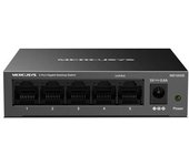 Switch Mercusys 5 Puertos Gigabit RJ45 10/100/1000Mbps - Diseño Compacto - Plug & Play - Tecnología Verde