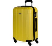 Itaca - Maletas De Viaje Medianas - Maleta Mediana 4 Ruedas - Maletas Medianas De Material ABS. Maletas Viaje Ligeras - Maleta De Viaje  Rígida Candado De Combinacion 771160