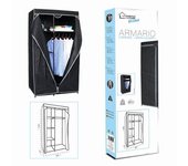 Armario de Tela 88 x 45 x 160cm TELETIENDAOUTLET Raíz Novedades Inicio Almacenaje Organizadores Hogar