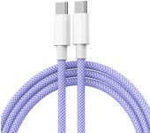 Usb C to Type C Fast Charging PD 60W Mobile Phone Date Cable For Iphone15 Android Samsung Huawei Type C Braided Charger Cable