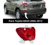 Car Rear Bumper Fog Light Housing For Toyota RAV4 2006 2007 2008 2009 2010-2012 Auto Rear Fog Lamp Cover Exterior Accessories