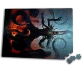 MERCHANDMANIA PUZZLE TAMAÑO APROX. A3 DE 192 PIEZAS nyarlathotep criatura hp lovercraft caos reptante arkam rompecabezas puzle para adulto