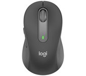 Mouse raton logitech m650 mediano optico wireless inalambrico grafito