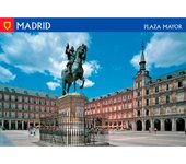Domínguez - Imán Madrid Plaza Mayor Estatua Felipe III