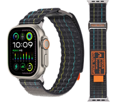 Nylon Loop For Apple Watch Ultra Band 46mm 45mm 44mm 42mm 49mm 40mm 41mm Elastic Nylon Bracelet IWatch Series 10 9 8 7 Se Strap