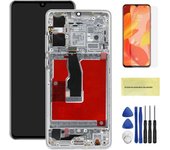 6.1" OLED For Huawei P30 LCD Display Touch Screen Digitizer Assembly For Huawei P30 ELE-L29 ELE-L09 Screen+Frame Replacement