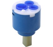 35/40mm Ceramic Disc Cartridge Mixer Faucet Thermostatic Cartridge Faucet Disc Valve PP Plastic Ceramic Cartridges For Mixer