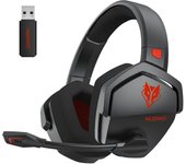 NUBWO G06 Wireless Gaming Headset with Microphone for PS5, PS4, PC, Mobile, Switch, 2.4GHz Bluetooth 5.3 Dual Gaming Headphones