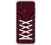 Funda Silicona Antigolpes para Oppo Find X5 5G diseño Zapatillas 17 Dibujos