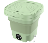 8l portátil plegable lavadora 220V calcetines ropa interior bragas retráctil lavadora doméstica con secador automático