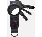 Key Organizer, Compact Keyholder, Anti-Lost Metal Keychain with Airtag Case, Compatible with Apple AirTag Finder Tracker, Alumin