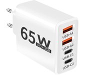 65W USB C PD Charger Fast Charging Quick Charge3.0 USB Type C Mobile Phone Charger Adapter For iPhone 15 14 13 12 Xiaomi Samsung
