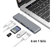 USB 3.1 Type-C Hub to HDMI Adapter 4K Thunderbolt 3 USB C Hub 3.0 TF SD Reader Slot PD For MacBook Air 13 15 Pro 14 M4 M3 M2 M1