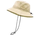 Sombrero de pescador Plegable Impermeable Sombrero para el sol de ala Ancha Gorro Hombre Deportivo de pesca, senderismo, camping, viajes, playa, jardinería Beige