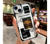 Stamp Clear Phone Case For IPhone 14 Funda Cover Iphone 12 13 11 14 Pro XS Max X XR 12 13 Mini 8 Plus 7 Plus SE 2020 Back Cover