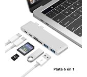 USB 3.1 Type-C Hub to HDMI Adapter 4K Thunderbolt 3 USB C Hub 3.0 TF SD Reader Slot PD For MacBook Air 13 15 Pro 14 M4 M3 M2 M1