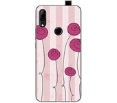 Tumundosmartphone Funda Gel Tpu para Huawei P Smart Z diseño Flores Vintage Dibujos