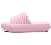 Zapatillas Mujer, Chinclas, Zapatillas Mujeres Chinclas de Nubes de Verano,Baño de Masaje Baño sin Deslizamiento Secado de Toe Abierto Súper Suave Cómoda Sandalias de Suela Gruesa, Suela extra Gruesa de 4 cm, adecuados interiores Oficina, Playa.