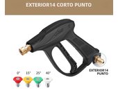 Car Accessories 150 Bar High Pressure Washer Water Gun M22 Pressure Washer Gun 1/4 Quick Connector Nozzle For Karcher Car Wash