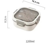 1200ml/1700ml Compartments Lunch Box for Kids Food Storage Containers Lunch box Picnic Salad box School Tableware Bento Box