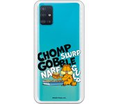 Funda original compatible con Samsung Galaxy A51 - Garfield Lasagna
