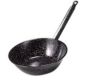 Garcima Sartén Doble Honda 24 Cm Esmaltada con Mango - Ollas y Sartenes