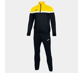 Chándal Hombre Joma Danubio 102746 Negro Amarillo 109 Confortable