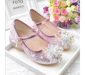 Flower Children's Shoes Beach Princess Girl Shoes For Kids Glitter Wedding Party Shoes Infantil Chaussure Enfant