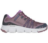 Skechers 1800149 Zapatillas de trail Summits AT para mujer en violeta de piel vegana