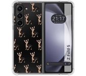 Funda Silicona Antigolpes para Samsung Galaxy Z Fold 5 5G diseño Perros 11 Dibujos