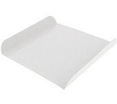 MONOUSO | Bandeja de Cartón Blanco para Gofres 15x13cm (100 Uds)