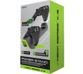 Cargador Bionik Dual Power Stand ( XBOX - SERIES X) - Base doble carga + 2 baterías
