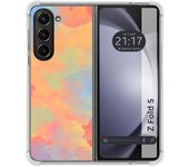 Funda Silicona Antigolpes para Samsung Galaxy Z Fold 5 5G diseño Acuarela 08 Dibujos