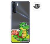Tumundosmartphone Funda Gel Transparente para Oppo A91 diseño Coco Dibujos