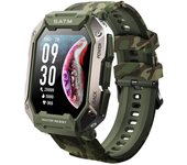 Reloj inteligente para exteriores con llamadas Bluetooth, modo multideportivo, podómetro, frecuencia cardíaca, oxígeno en sangre