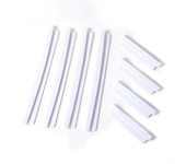 8Pcs/Set Car Door Protector Strip Auto Door Crash Bar Bumper Buffer Trim Guard Edge Corner Car Decoration Accessories