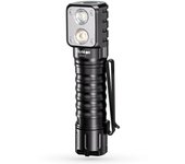 Wurkkos HD15 Headlamp Angle Flashlight Dual LEDs LH351D SST20 Rechargeable 18650 Battery Included with Reverse Charging