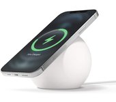 Desk Ball Shape Magnetic Silicone Charging Holder for Magsafe IPhone 15 14 Pro Safe Wireless Charger Dock Station Charging Stand