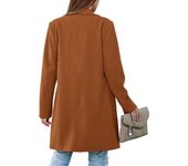 Woolen Ladies Jackets Lapel Trench Coat Autumn One Button Street Coats Fashion Women's Clothing