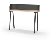 Escritorio de Herdasa, 634 modelo LINO, fabricado en melamina y madera de haya.