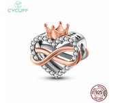 42 Style 925 Sterling Silver Golden Sunflower Charms Butterfly Beads Fit Original Pandora Bracelets DIY Gold Plated Fine Jewelry