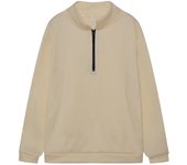 Long Sleeve Sweater for Women Casual Jacket Half Zipper Cover New Style Autumn and Winter